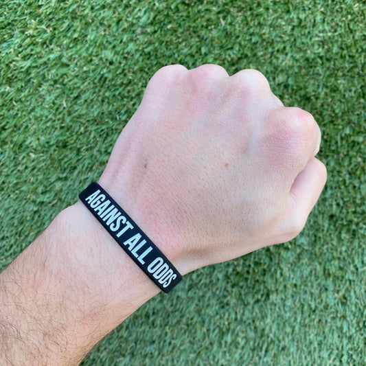 AGAINST ALL ODDS Wristband Elite Athletic Gear