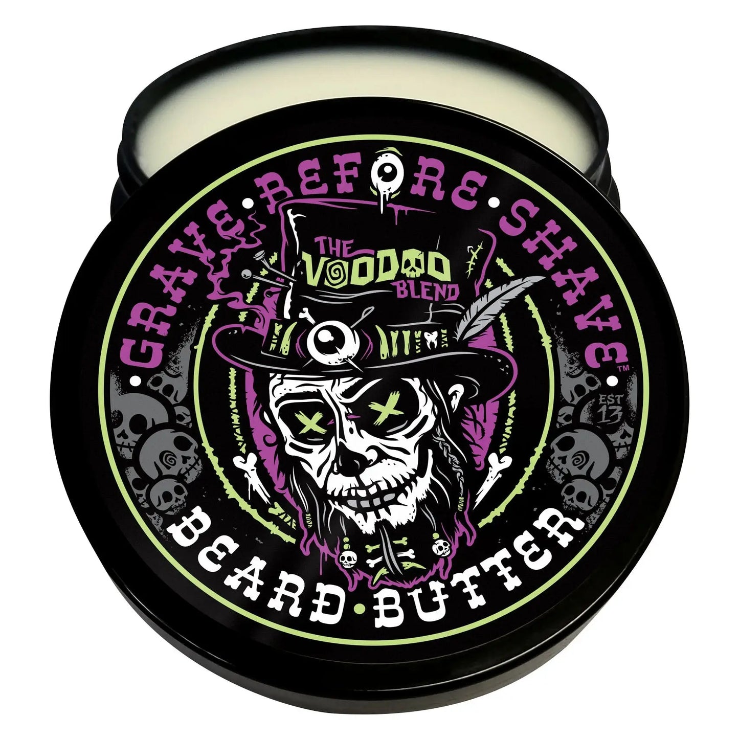 Grave Before Shave Beard Butter 4oz. Container Grave Before Shave
