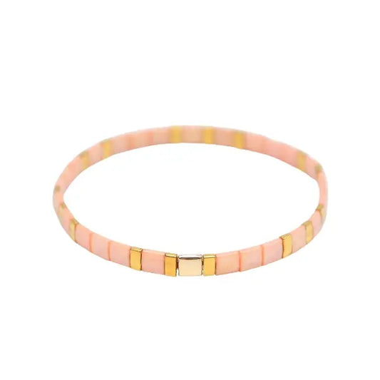 APRICOT - Tila Bead Bracelet | ONE SIZE - X-Large Mack & Rex