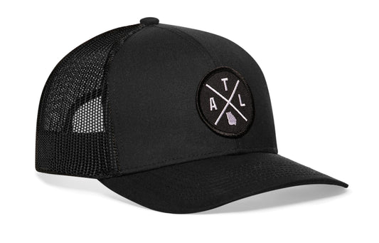 Atlanta Trucker Hat | Black ATL X Snapback