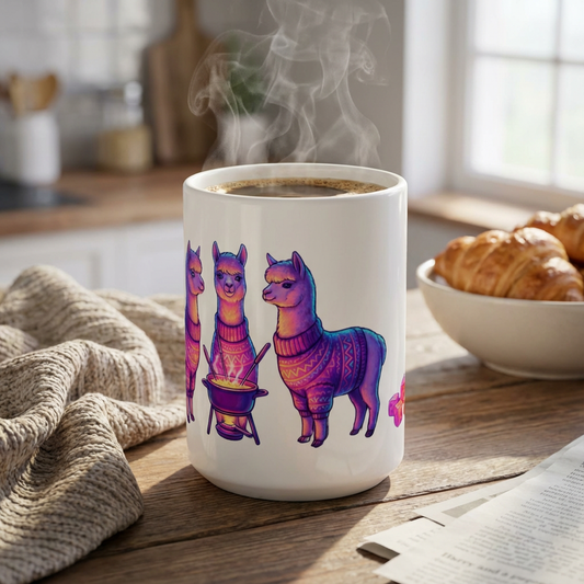 Après-Ski Alpacas - Après-Ski Appetizers - 15oz Mug