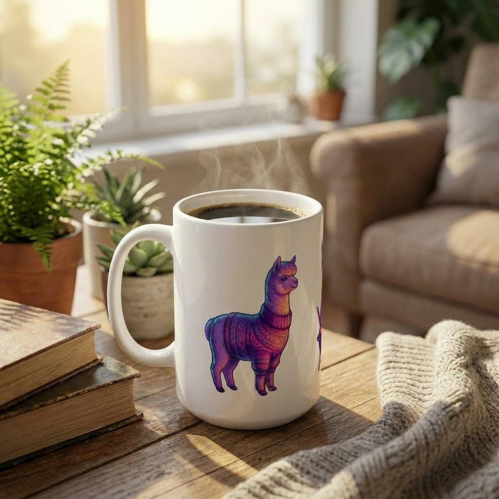 Après-Ski Alpacas - Après-Ski Appetizers - 15oz Mug