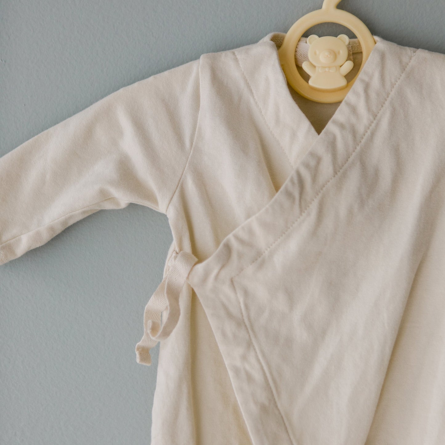 Cotton Footed Kimono | Natural