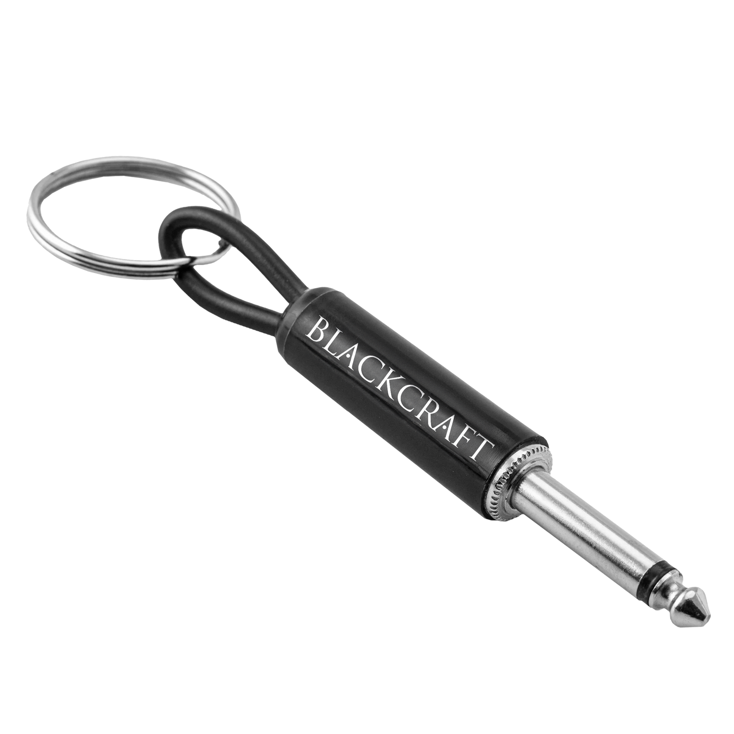 Blackcraft Logo Guitar Plug Keychain