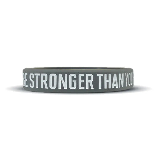 BE STRONGER THAN YOUR EXCUSES Wristband Elite Athletic Gear