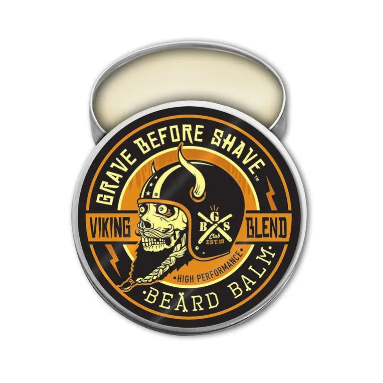 Grave Before Shave Beard Balm 2oz. tins Grave Before Shave