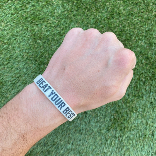 BEAT YOUR BEST Wristband Elite Athletic Gear