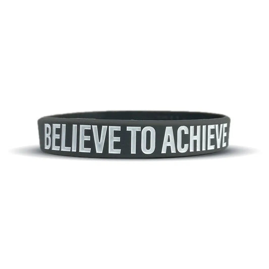 BELIEVE TO ACHIEVE Wristband Elite Athletic Gear