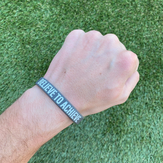 BELIEVE TO ACHIEVE Wristband Elite Athletic Gear