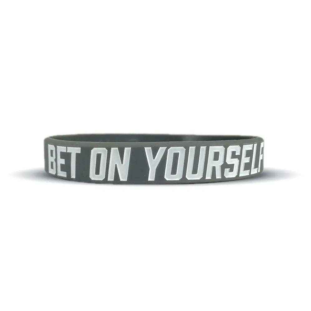 BET ON YOURSELF Wristband Elite Athletic Gear