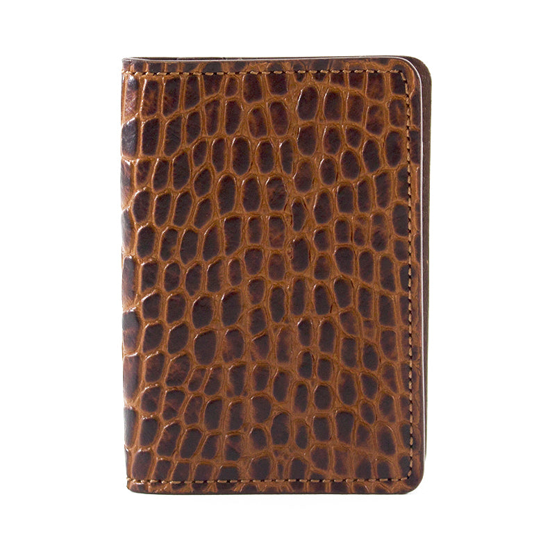 Alligator Embossed BiFold Card Case | BPW7575