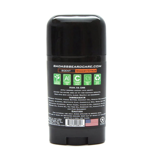 Badass Deodorant Stick Badass Beard Care
