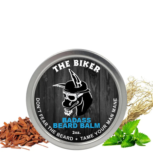 The Biker Beard Balm Badass Beard Care