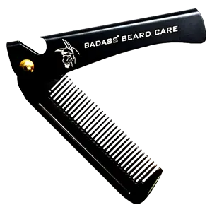 2-in-1 Folding Ox Horn Comb Badass Beard Care