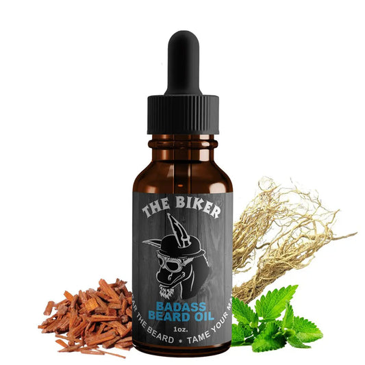 The Biker Beard Oil Badass Beard Care