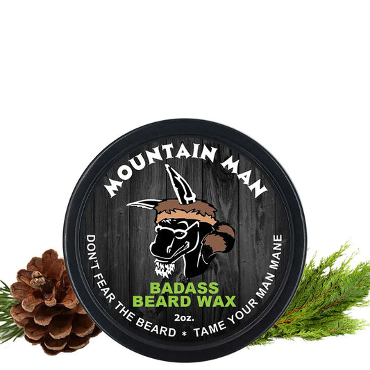 Badass Beard Wax - The Mountain Man Badass Beard Care