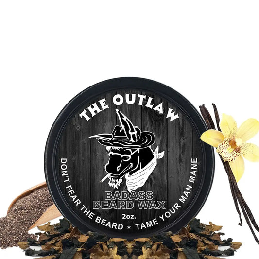 Badass Beard Wax - The Outlaw Badass Beard Care
