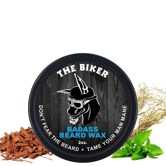 Badass Beard Wax - The Biker Badass Beard Care