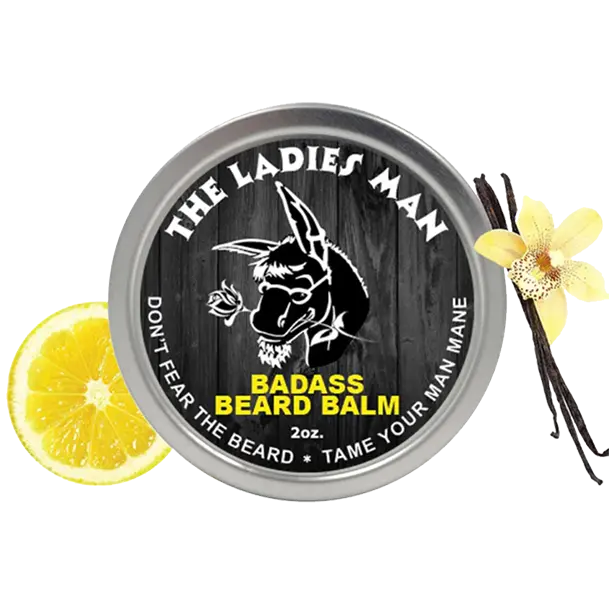 The Ladies Man Beard Balm Badass Beard Care