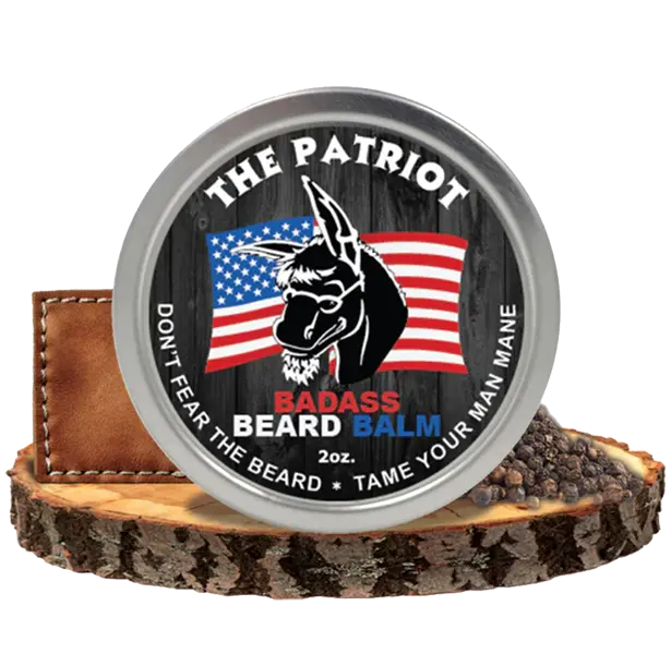 The Patriot Beard Balm Badass Beard Care