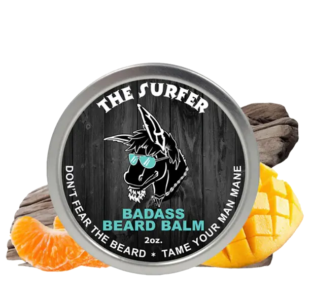 The Surfer Beard Balm Badass Beard Care