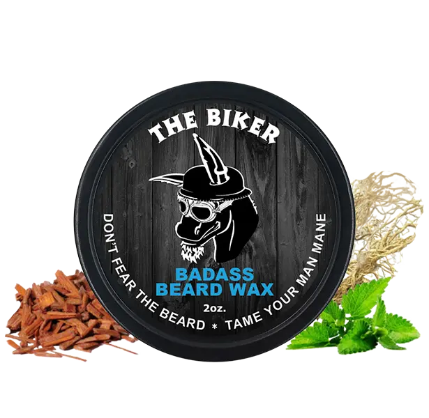 Badass Beard Wax - The Biker Badass Beard Care