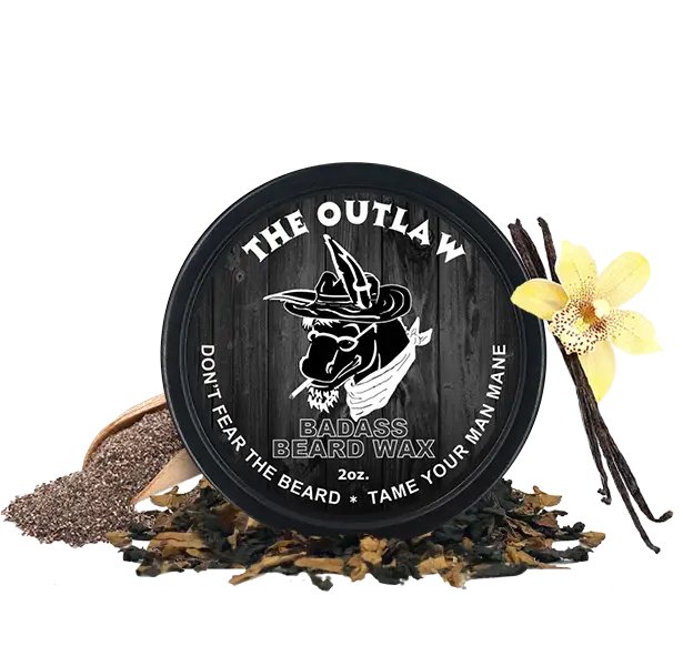 Badass Beard Wax - The Outlaw Badass Beard Care