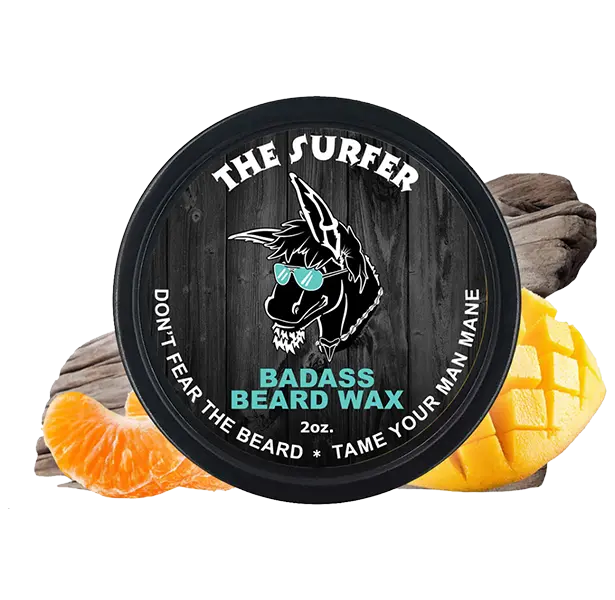 Badass Beard Wax - The Surfer Badass Beard Care