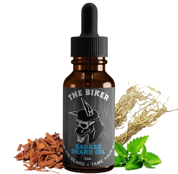 The Biker Beard Oil Badass Beard Care