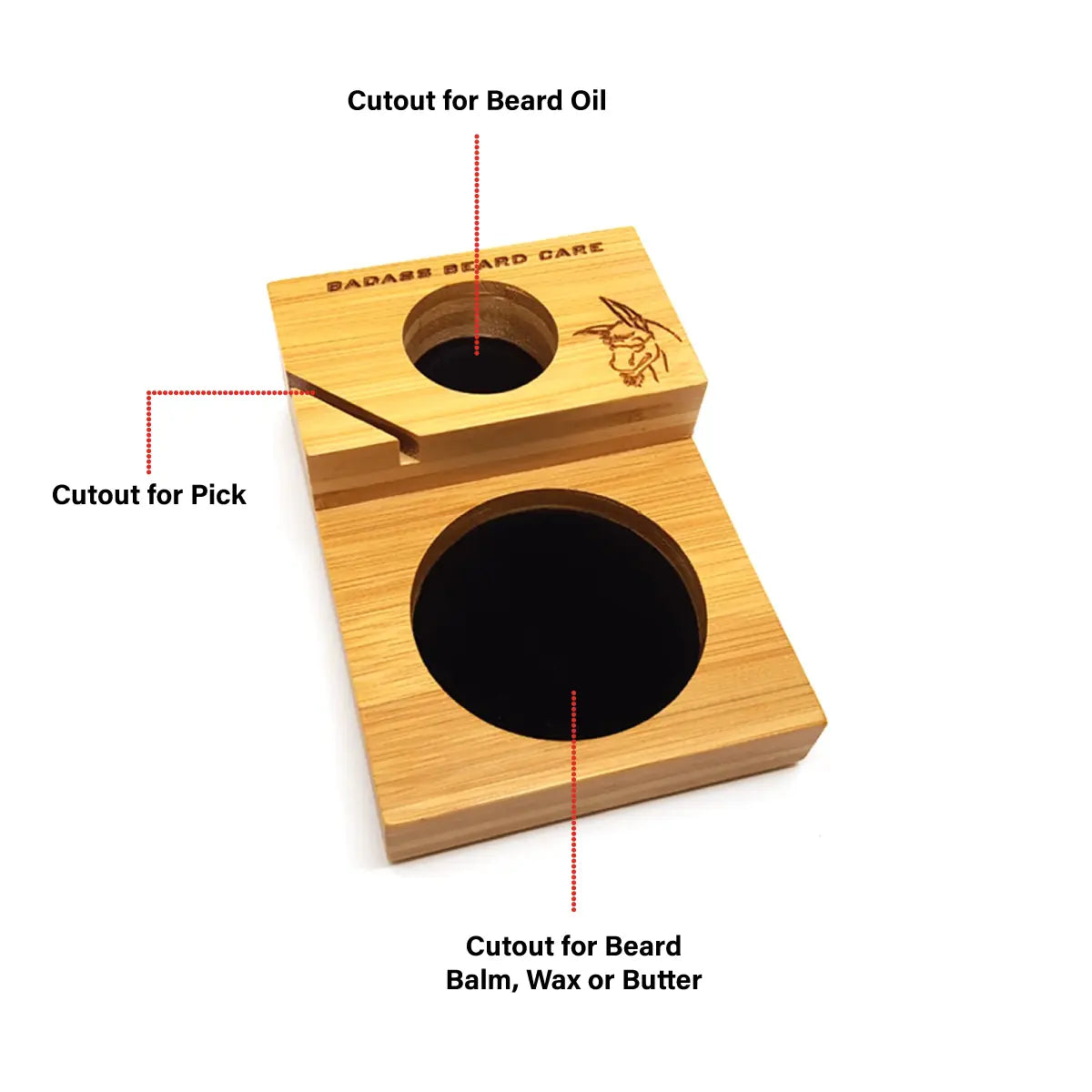 Badass Compact Caddy Badass Beard Care