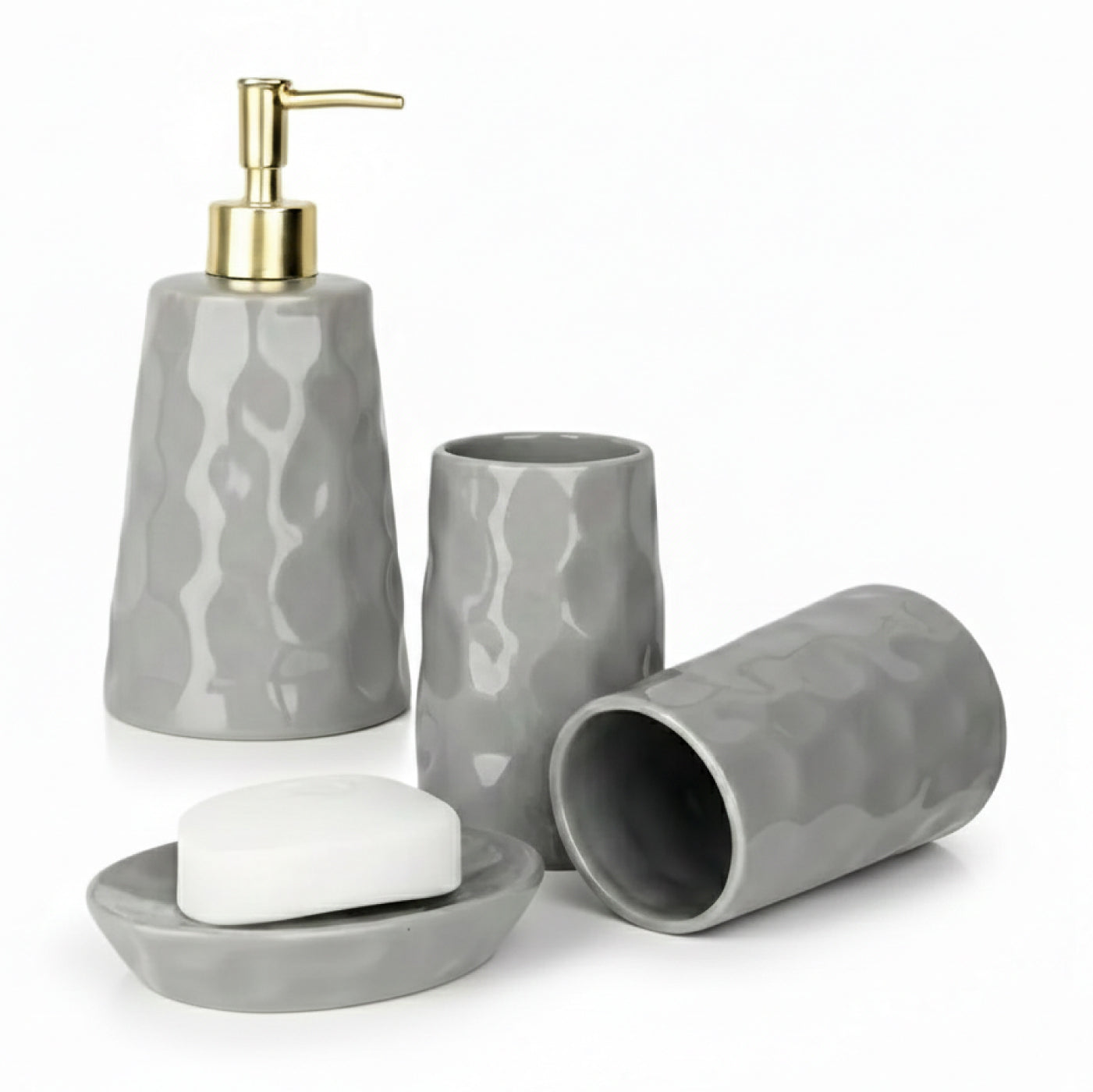 BosilunLife Bring Nature Inside Liquid Bathroom Set Recycled Eco-Clay
