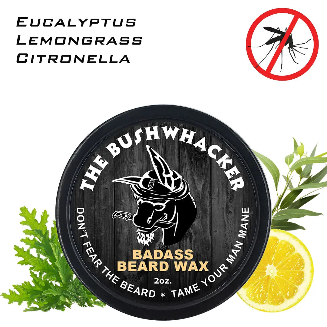 Badass Beard Wax - The Bushwhacker Badass Beard Care