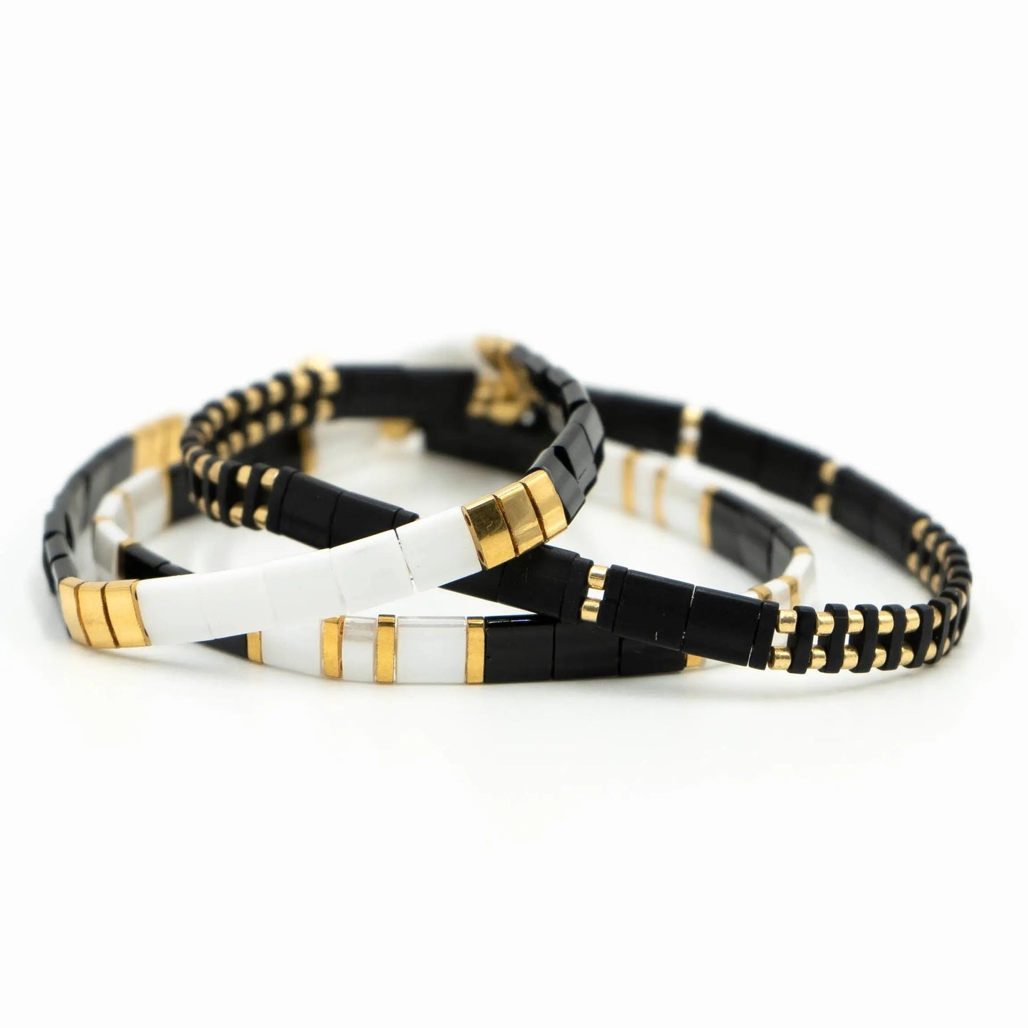CAIRO - Tila Bead Bracelets Stack