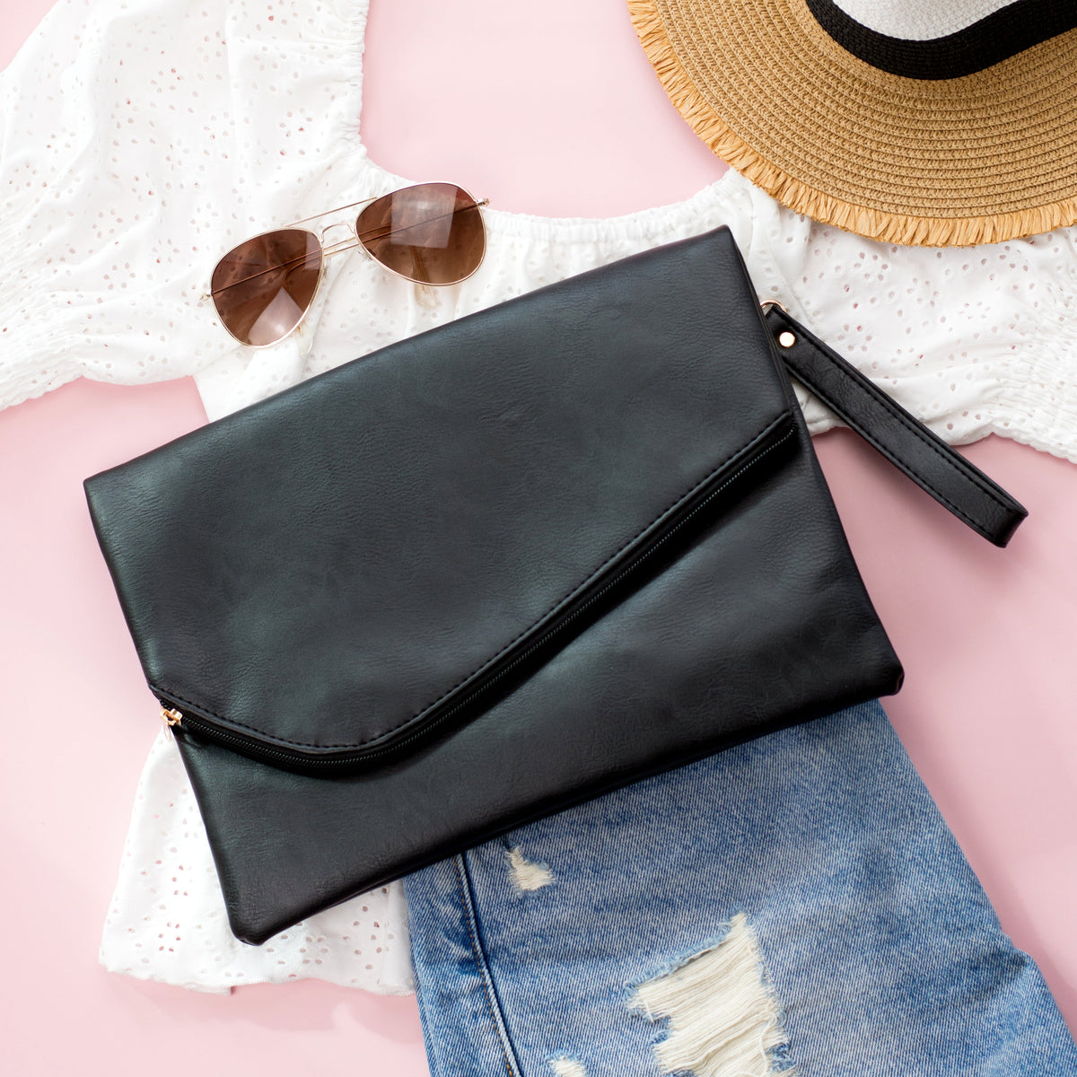 Foldover Envelope Clutch