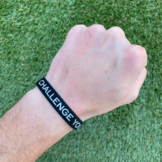 CHALLENGE YOUR LIMITS Wristband Elite Athletic Gear