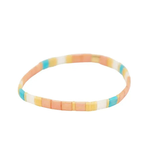 ARUBA BEACH - Tila Bead Bracelet | ONE SIZE - Large Mack & Rex