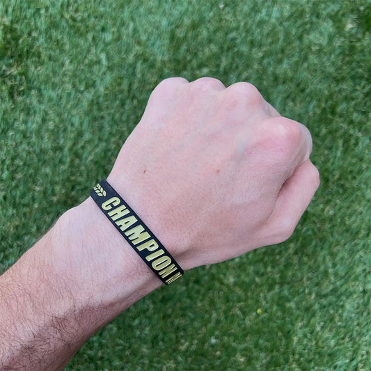 CHAMPION MENTALITY Wristband Elite Athletic Gear