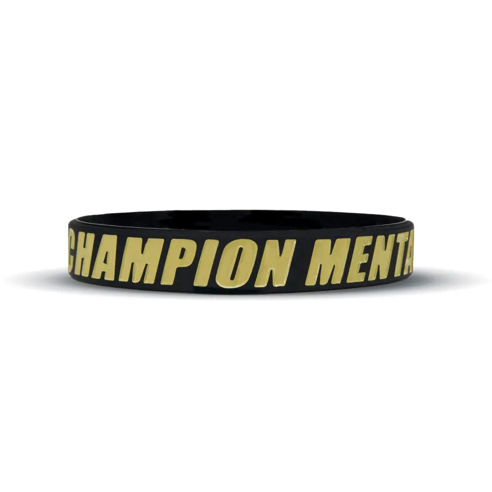CHAMPION MENTALITY Wristband Elite Athletic Gear