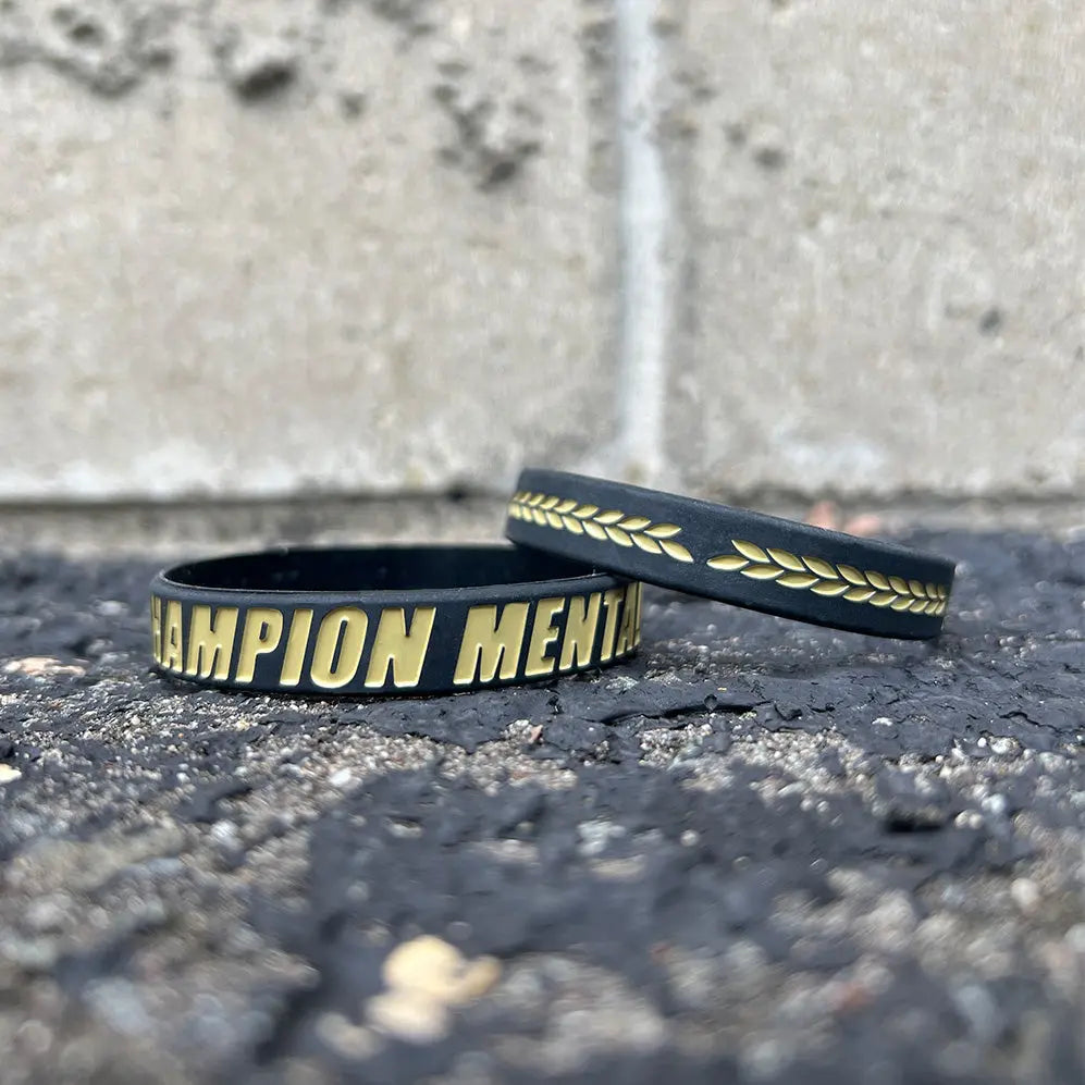CHAMPION MENTALITY Wristband Elite Athletic Gear