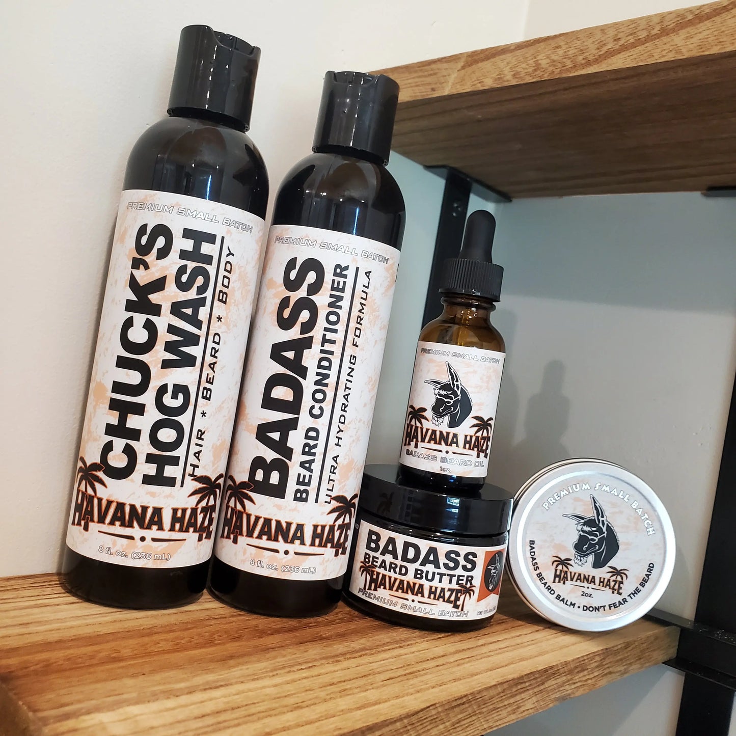 Chuck's Hog Wash - Havana Haze Badass Beard Care