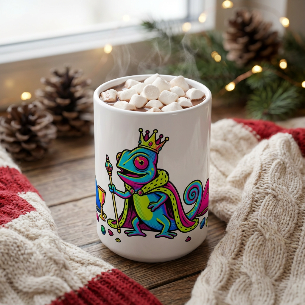 Drag Brunch Chameleons - The Chameleon's Crown - 15oz Mug