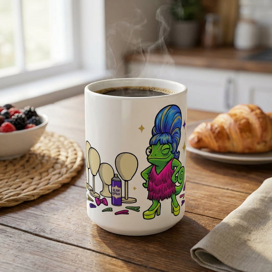 Drag Brunch Chameleons - Wig Snatcher - 15oz Mug