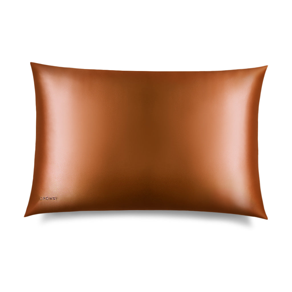 Pumpkin Spice Silk Pillowcase