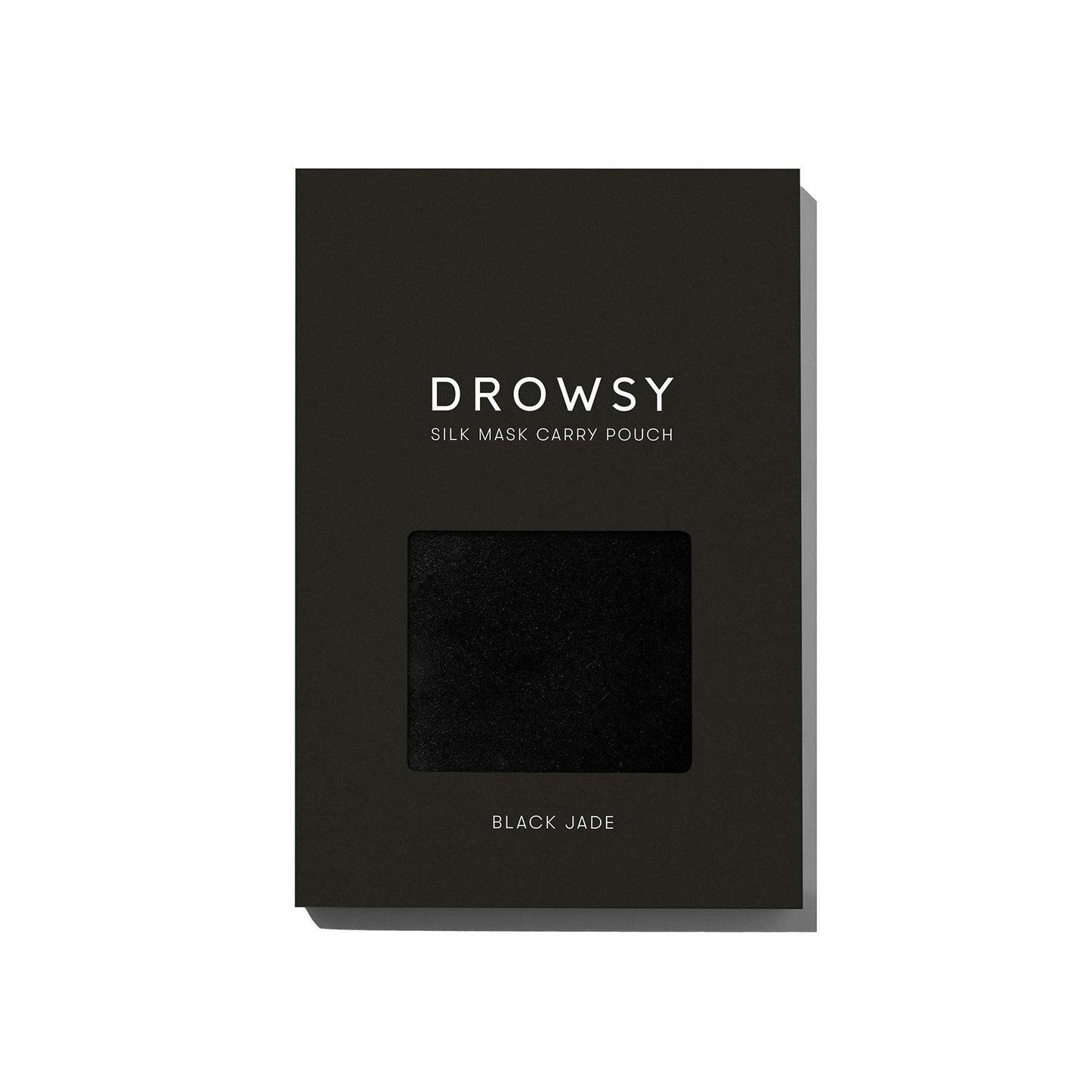 Black Jade Silk Carry Pouch