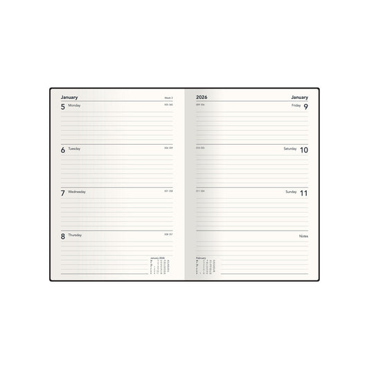 Irregular Geometrics- A5 Week-To-View - Diary - 2026 Calendar Year Planner