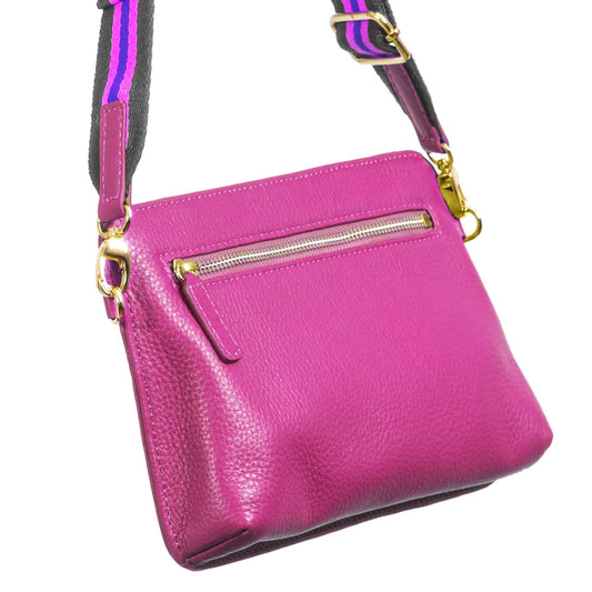 Sophia Full Grain Convertible Belt Bag Crossbody (Waist Bag)
