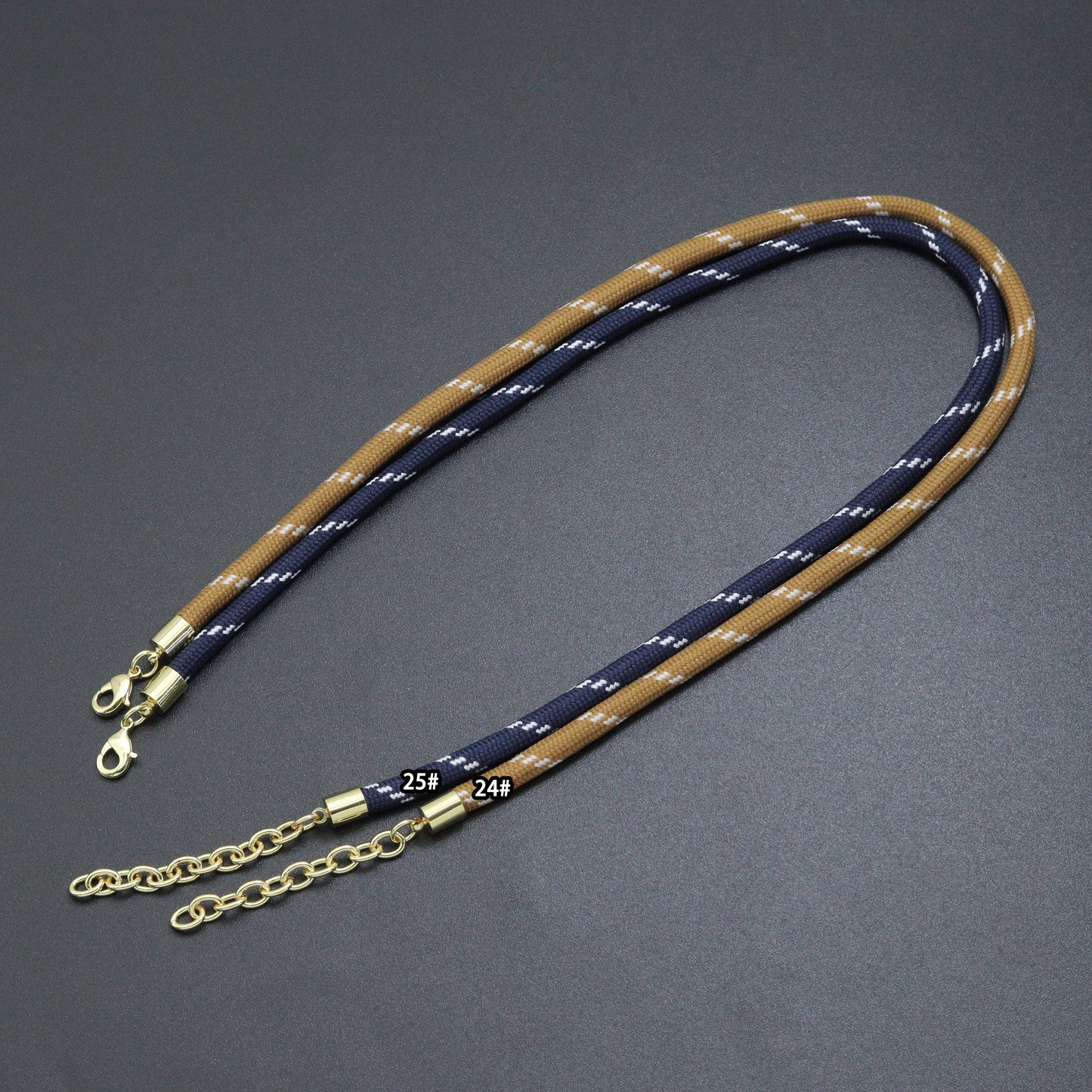 Vibrant Rope Cord Bracelet Necklace, Cord Necklace Bracelet, sku#EF830