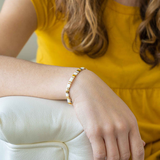 EGYPT - Tila Bead Bracelet | Single Mack & Rex