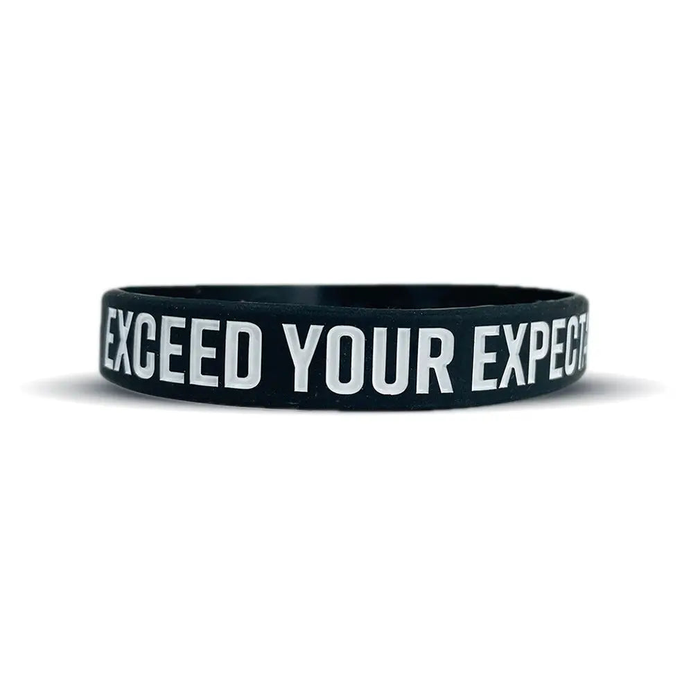 EXCEED YOUR EXPECTATIONS Wristband Elite Athletic Gear