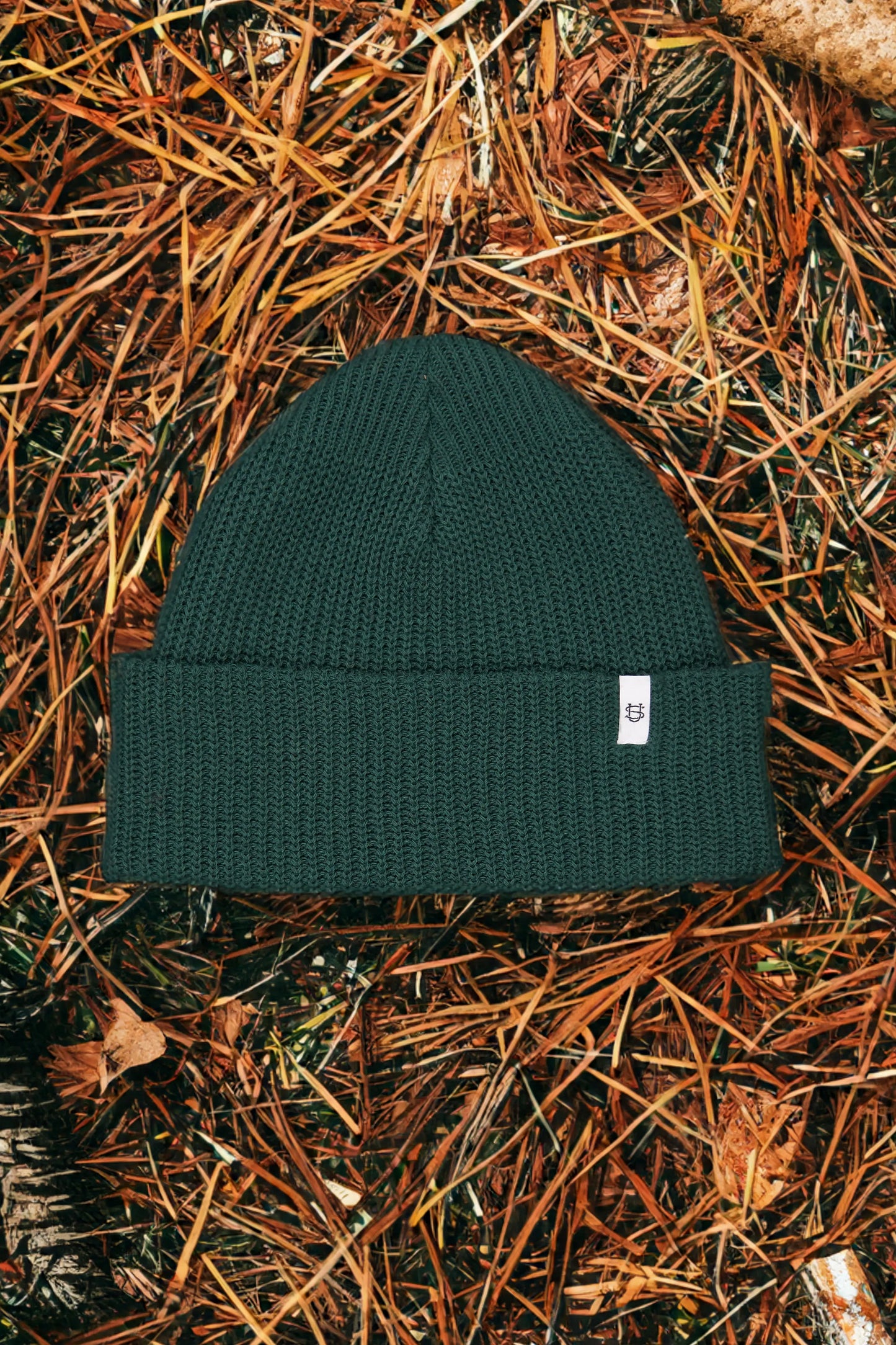 Adirondack Green Upcycled Cotton Watchcap UPSTATE STOCK